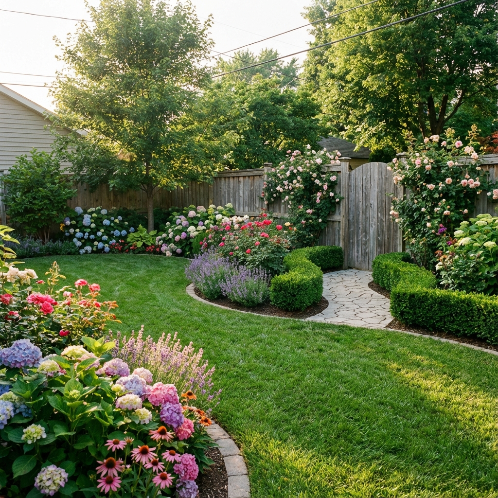 Ogród po transformacji